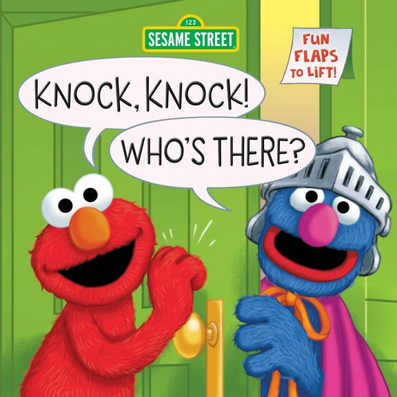 Pre-Owned Knock, Knock! Who's There? (Sesame Street) : A Lift-The-Flap Board Book (Board Book) 9781524770327