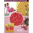 thumbnail image 3 of Charmonic 1.1lb/500g Hard Wax Beads for Hair Removal, Depilatory Wax Beans(rose), 3 of 7