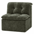 thumbnail image 5 of MEIGUGAO Armless Chenille Bean Bag Chair, 31.5-Inch,Emerald, 5 of 6