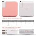 thumbnail image 3 of MacBook Silicone Power Adapter Cover Case for Apple MacBook Pro 13 2020 (A2251/A2289), Navy, 3 of 7