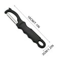 thumbnail image 2 of Gnmfd Multifunctional Vegetable Peeler Swiveling Twin Blades Fruit Potato Eye Remover Ergonomic Non-Slip Handle for Kitchen Prep Cooking Left Right Hand Use Dishwasher Safe, 2 of 3