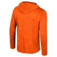thumbnail image 3 of Men's Colosseum Orange Clemson Tigers Always Sunny Lightweight Quarter-Zip Hoodie, 3 of 3