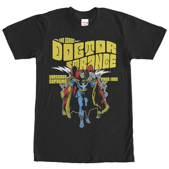 Men's Marvel Doctor Strange 196Black  Graphic Tee Black Large