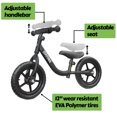 thumbnail image 3 of Mamba Sport Vélo d'Équilibre 12 Pouces (Noir) Léger avec Siège et Guidon Réglables, Vélo Sans Pédales pour Enfants de 2 à 5 Ans, Siège Rembourré, Coussinet de Sécurité, Poignées en Caoutchouc, Pneus EVA Sans Crevaison, 3 of 3