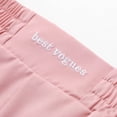 thumbnail image 5 of vigerkar Girls Running Shorts Kids Athletic Shorts Summer Casual Elastic Waist Gym Workout Sweat Shorts 4-12 Years (Pink, 7-8 Years), 5 of 9