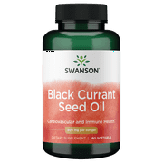 Swanson Black Currant Seed Oil Gla (Omegatru) 500 mg 180 Softgels