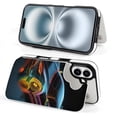 thumbnail image 7 of Compatible with iPhone 11 12 13 mini 14 15 16 Pro Max Plus Wallet Case with Card Holder, PU Leather Kickstand Card Slots Case ( Race Car Hologram, iPhone 12), 7 of 7