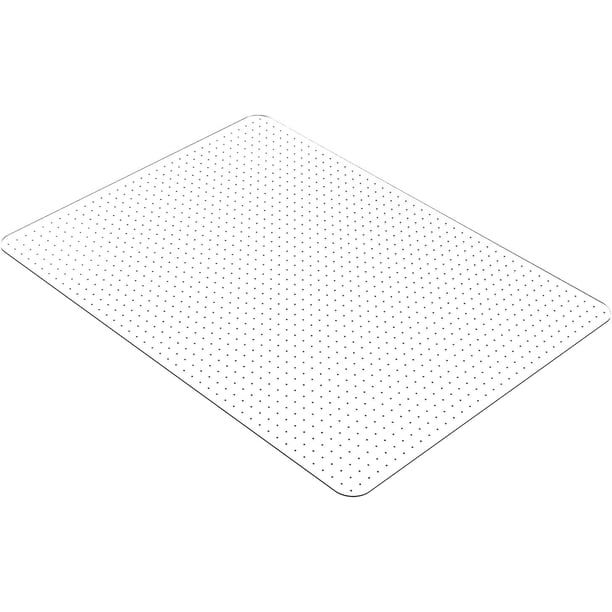 HOMEK Office Chair Mat for Low Pile Carpet, 30'' x 48'' Rectangle