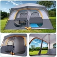 thumbnail image 6 of Camping Tent 8 Person, Waterproof Windproof Tent with Rainfly Easy Set up-Portable Dome Tents for Camping, 6 of 7