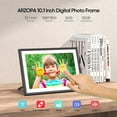 ARZOPA WiFi Digital Photo Frame 10.1 Inch IPS Touchscreen Electronic