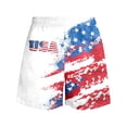 thumbnail image 5 of BOOMNY 250 Anniversary Usa Baby Boys Shorts Elastic Waist Beach Shorts for Kids Independence Day Patriotic Usa Flag Graphic Childrens Summer Dailywear, 5 of 5