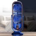 thumbnail image 3 of Ventilador eléctrico silencioso recargable Yuarrent para un sueño tranquilo portátil rosa, 3 of 6