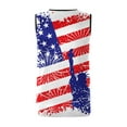 thumbnail image 5 of cllios Independence Day Tank Tops for Men Patriotic American Flag Graphic Tees Comfortable Crewneck Top Big and Tall Sleeveless T Shirt Vest, 5 of 5