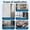 B, variant on Frosted Glass Privacy Film Paint, Waterproof Window Coating, Fast-Drying, Scratch-Resistant, Easy DIY Application, 100g