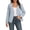 Light Blue, variant on Womens Blazer Long Sleeve Slim Fit One Button Business Work Office Suit Jacket with Pockets Watermelon Red S