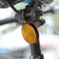 thumbnail image 5 of Reflector pegatina seguridad advertencia reflectores para motocicleta bicicleta (naranja), 5 of 5