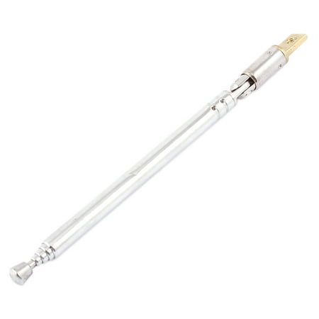 Unique Bargains 10.2 Inches Length 5 Section Telescopic Antenna for RC Controller FM AM