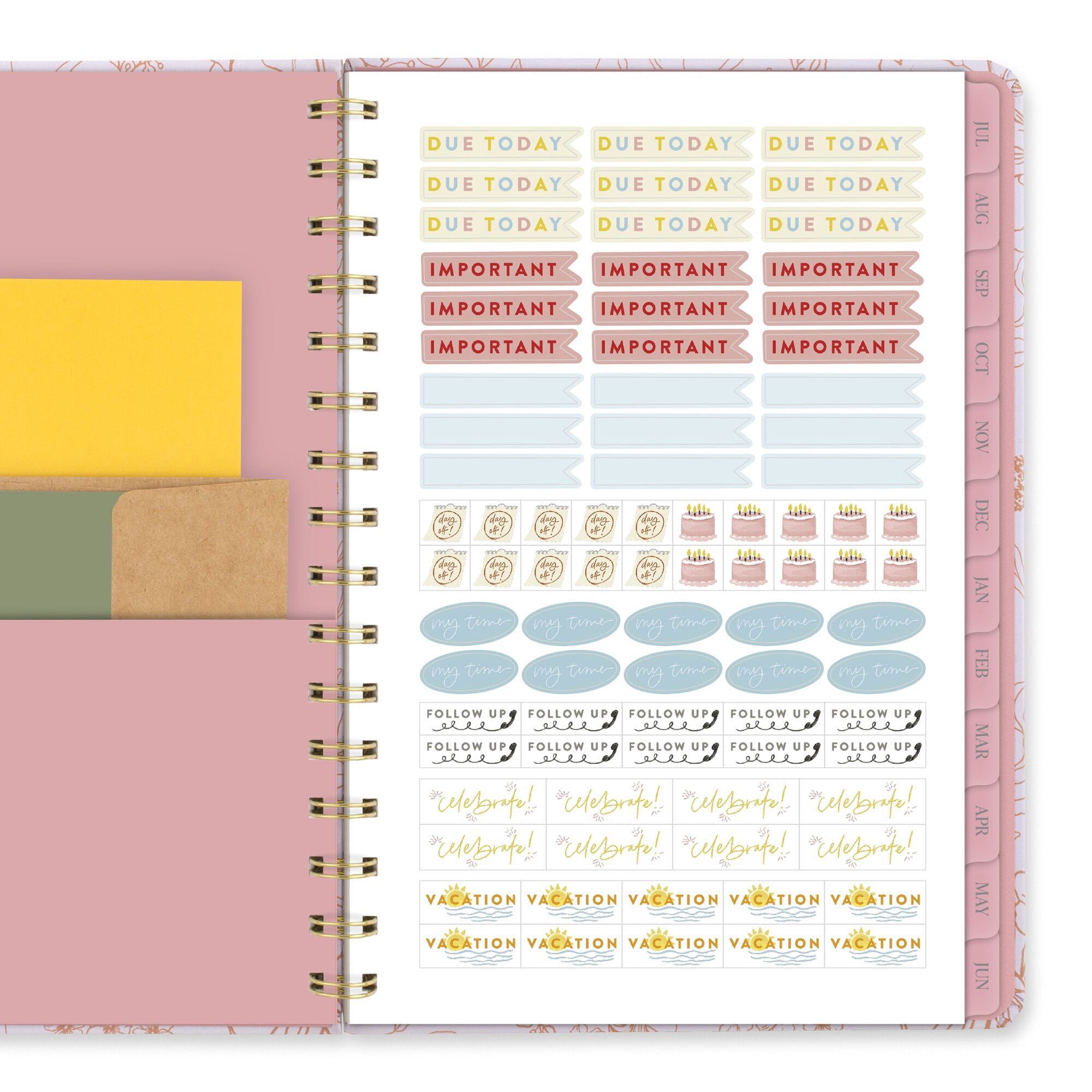 PenPillar for Mead Cambridge Academic 2026-2027 Weekly Monthly Planner Sketched