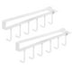 thumbnail image 1 of Perchas para tazas de café y estantes para utensilios Vhermosa sin montaje con clavos ganchos blancos, 1 of 4