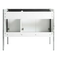 thumbnail image 5 of Fine Fixtures  Oakville Bathroom Vanity  with White Ceramic Sink White Matte - Chrome Hardware 42 Inch, 5 of 7