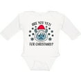 thumbnail image 3 of Inktastic Are You Yeti for Christmas with Yeti and Snowflakes Adult Boys or Girls Long Sleeve Baby Bodysuit, 3 of 5