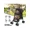 Black, variant on XX 4 Wheels Dog Stroller, Easy-Fold Puppy Cage Jogger Stroller With Sun Cover, Pad And Rear Storage Bag, Breathable And Visible Mesh Dogs & Cats