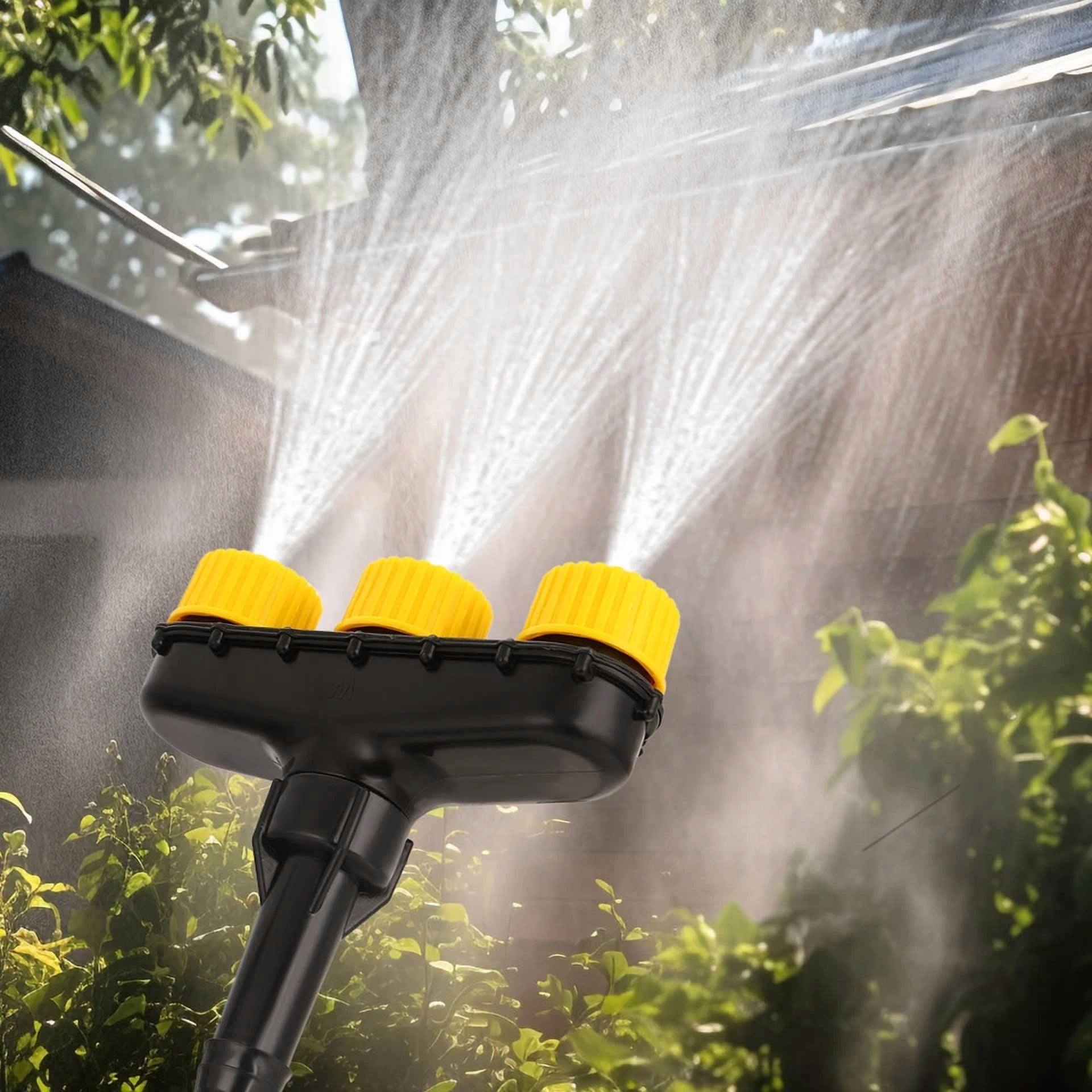 PURELY- Garden Hose Sprayer Nozzle Watering Pipe Lawn Water Spray Misting Nozzle