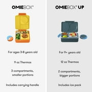 OmieBox UP is an Insulated Bento Lunch Box with a 12oz Thermos - Graphite by OmieLife