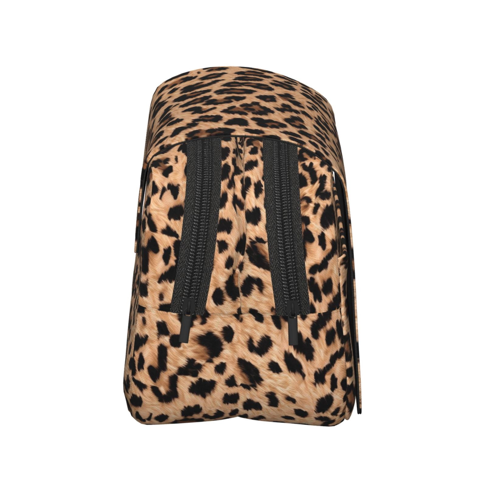 Large-Capacity Flip-Top Double-Layer Pencil Case, Multi-Functional Pocket Pen Case, Durable Stationery Organizer Animal Leopard Pattern (2)