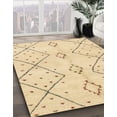 thumbnail image 2 of Ahgly Company Indoor Rectangle Abstract Brown Gold Solid Area Rugs, 6' x 9', 2 of 6