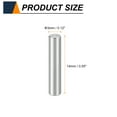 thumbnail image 2 of Uxcell 100pcs Dowel Pins M3(3mm) x 14mm 304 Stainless Steel Cylindrical Shelf Support Peg Pin Rod Fasten Elements for Metal Devices Wood Furniture DIY Installation, Silver, 2 of 7