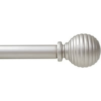Curtain Rods Hardware Product Image Buchanan 3 4 Curtain Rod Matte Nickel