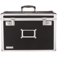 thumbnail image 1 of Caja de almacenamiento organizadora de archivos Vaultz - 14 x 7,25 x 12 pulgadas Tamaño legal Bolsas de almacenamiento portátiles con cerradura con cerraduras de combinación doble para archivar docume, 1 of 5