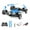 Blue, variant on kttectoa Drones Gifts Drone Flying Cars Quadcopter-Ground with Remote Control Car with 360°Rolling, Speed LED Lights Christmas