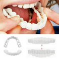 thumbnail image 1 of Smile Snap On Upperbottom Set False Teeth Denture Veneers Dental Tooth Cover Free Shipping, 1 of 4
