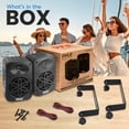 thumbnail image 2 of 5.25” 2-Way Indoor/Outdoor Speaker System - 1/2” High Compliance Polymer Tweeter (Black), 2 of 7