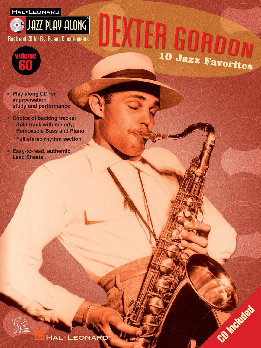 Dexter Gordon Jazz Play Along Volume 60 Walmart Com