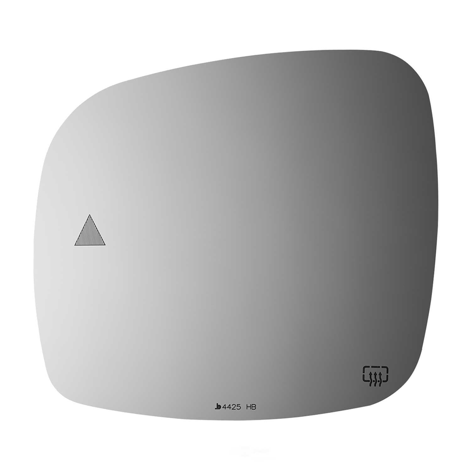 Burco Side View Mirror Replacement Glass - Clear Glass - 4425HB