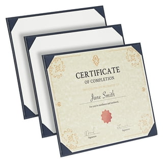  5 Pcs Honor Certificate Cover Presentation Folders