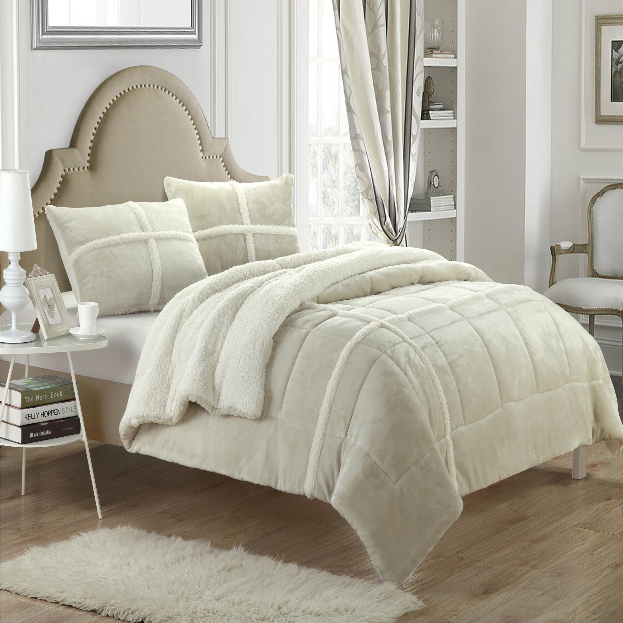 Chic Home Chloe Plush Microsuede Soft 