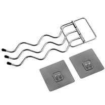 SWETRACE Small Towel Holder Iron Towel Rack Silver 1Pack Bathroom Accessories