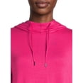 thumbnail image 4 of Athletic Works Women's French Terry Mock Neck Hoodie, Sizes XS-XXXL, 4 of 5