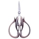 thumbnail image 4 of Tijeras de costura y bordado con mango de cisne de diseño vintage para sastres. Cobre, 4 of 9