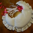 thumbnail image 5 of Victorian Bumroll Bum Pad Bustle Pannier White Petticoat Underskirt for LARP Crinoline Hoop Bustle Petticoat Slip, 5 of 7