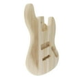 thumbnail image 3 of MERIGLARE Solid Wood Guitar Body Blank Unfinished Polished for Bass Replacement Luthier, 3 of 8