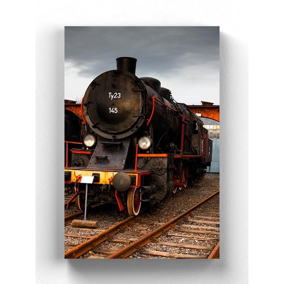 Old Train Wrapped Canvas -Image by Shutterstock,