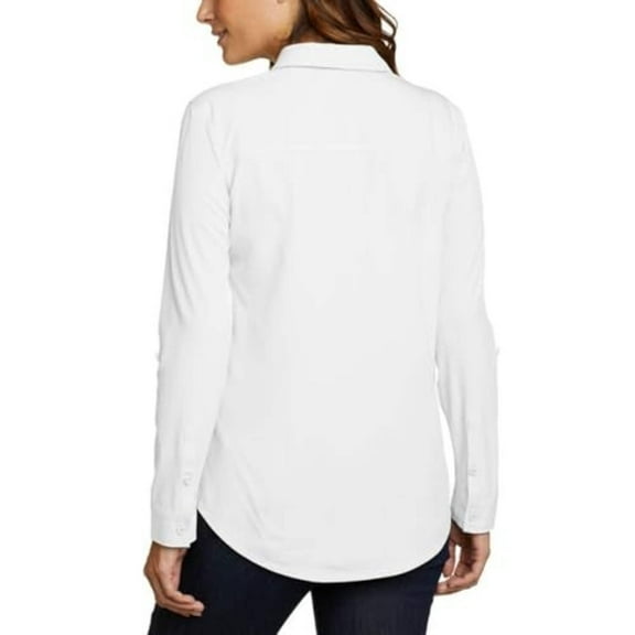 Eddie Bauer Women's Departure Stretch Moisture Wicking Long Sleeve Shirt with UPF 50 (1699065)