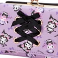 thumbnail image 4 of Kuromi Wallet - Sanrio Black Purple Wallet, 4 of 6
