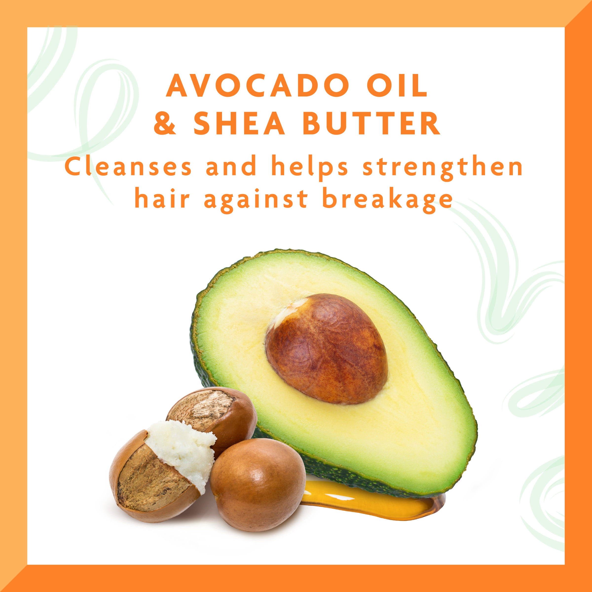 (2 pack) Cantu Sulfate Free Hydrating Shampoo with Avocado & Shea Butter, 13.5 fl oz