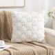 thumbnail image 1 of Almohada Pascua 18x18 Pulgadas 2 Decoraciones Orejas Rabb (caja Almohada) Blanco Rosa, 1 of 2